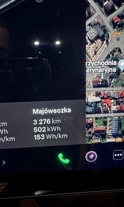 Tesla Model 3 cena 123000 przebieg: 97600, rok produkcji 2020 z Mordy małe 46